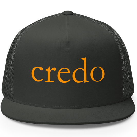 Credo I Believe Trucker Hat