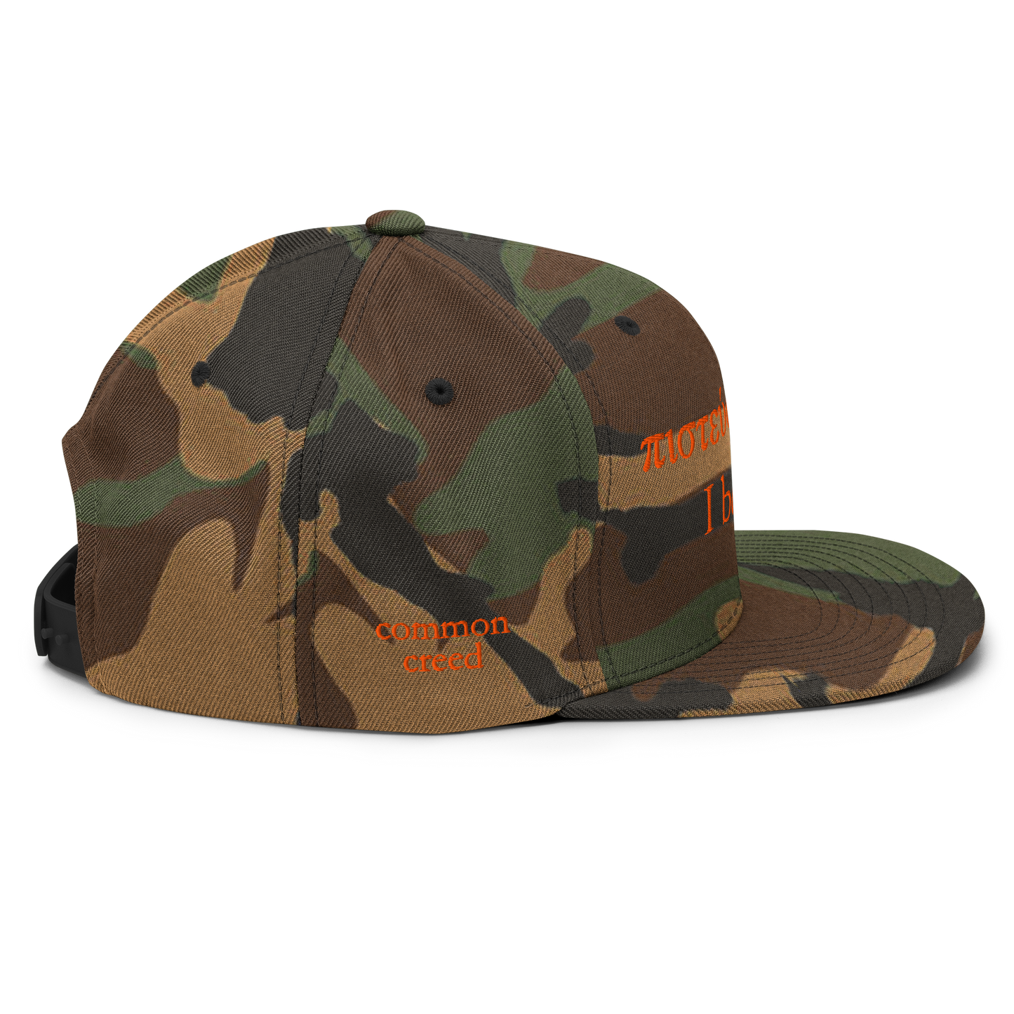 I Believe Wool Blend Snapback Hat