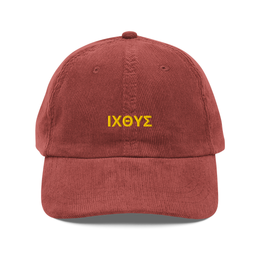 Ichthys Corduroy Dad Hat