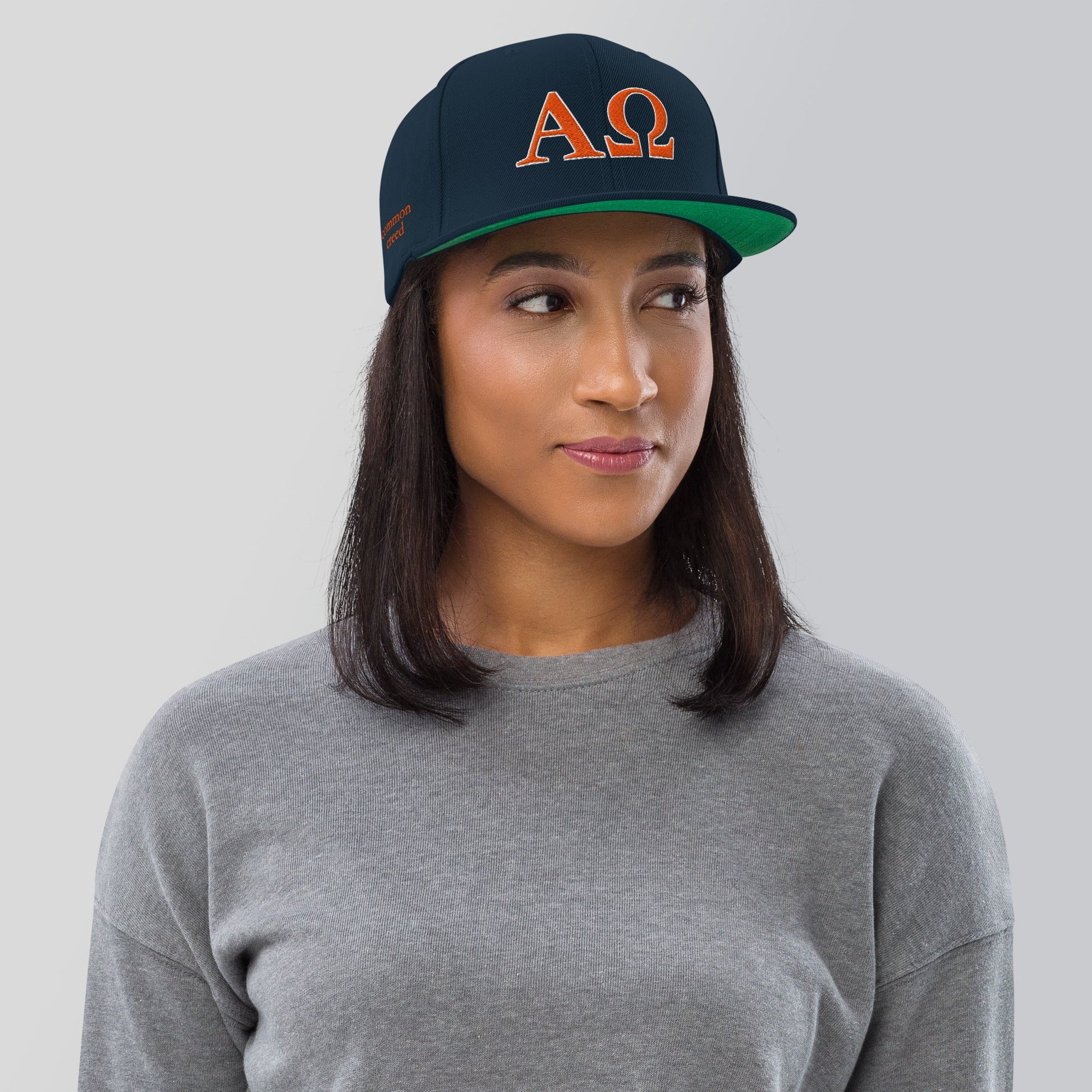 Alpha Omega Wool Blend Snapback