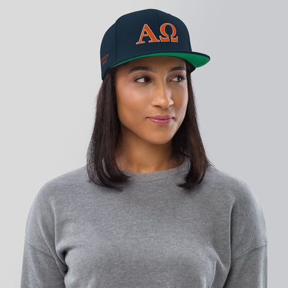 Alpha Omega Wool Blend Snapback
