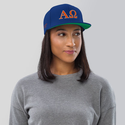 Alpha Omega Wool Blend Snapback