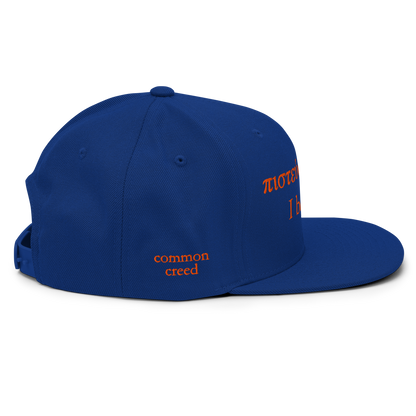 I Believe Wool Blend Snapback Hat