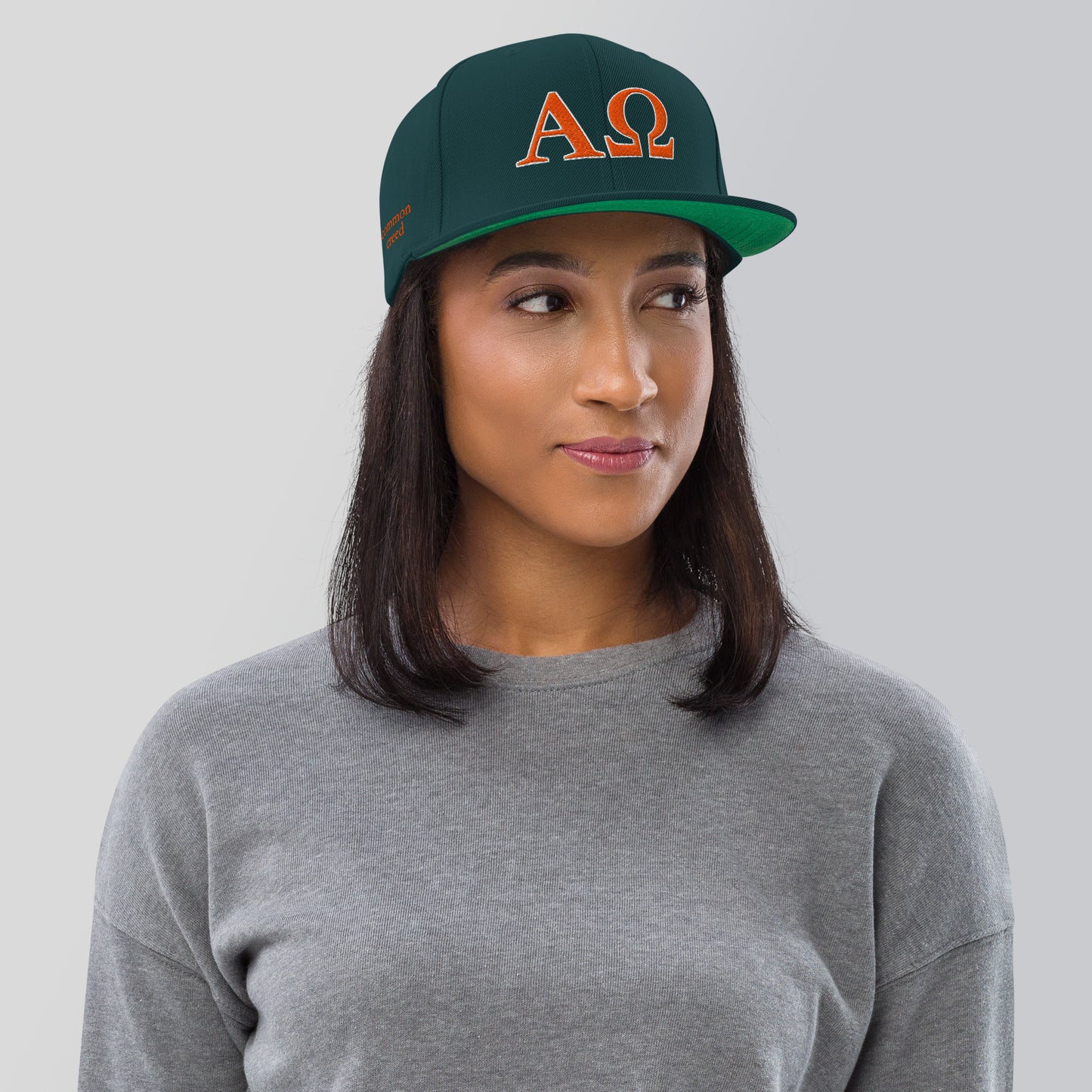 Alpha Omega Wool Blend Snapback