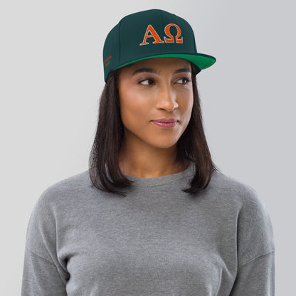 Alpha Omega Wool Blend Snapback